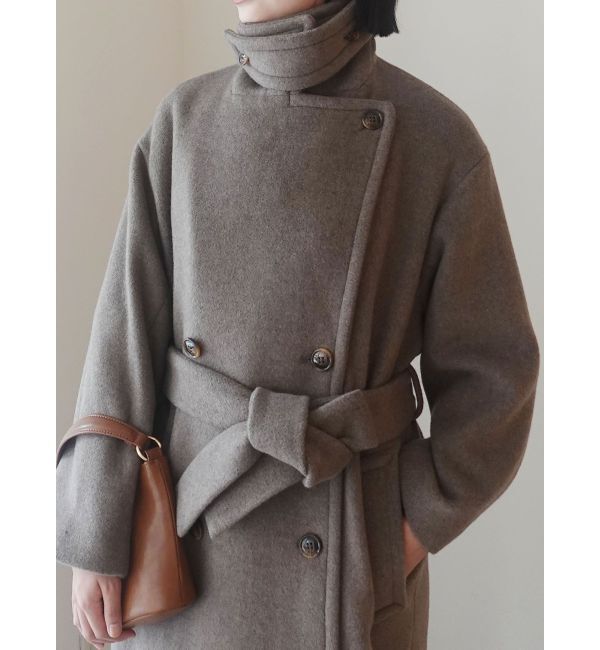 LAGUNAMOON「【REVIVAL】2WAYカラーロングコート」|ステンカラーコート|