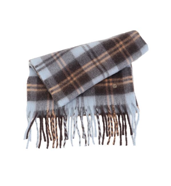 LAGUNAMOON「ワイドチェックストール」|ストール|