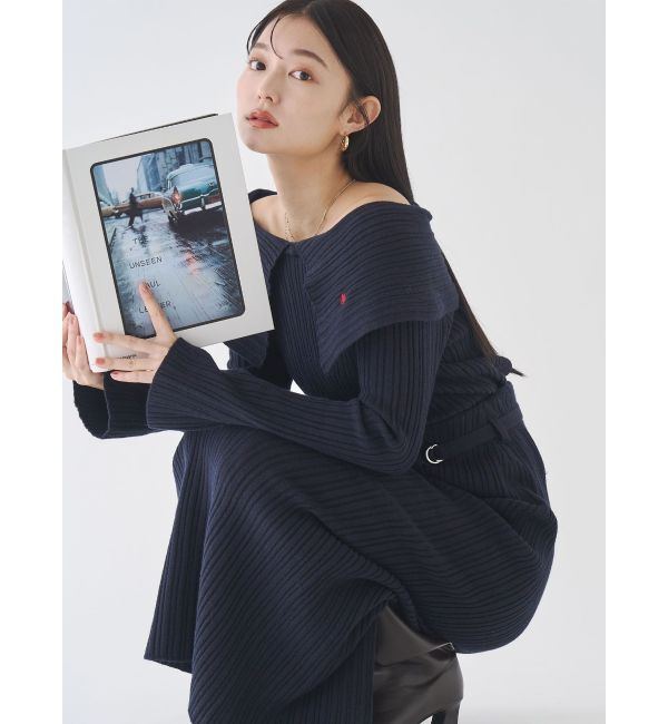 LAGUNAMOON「【POLO BCSコラボ】Iラインニットスカート」|スカート|