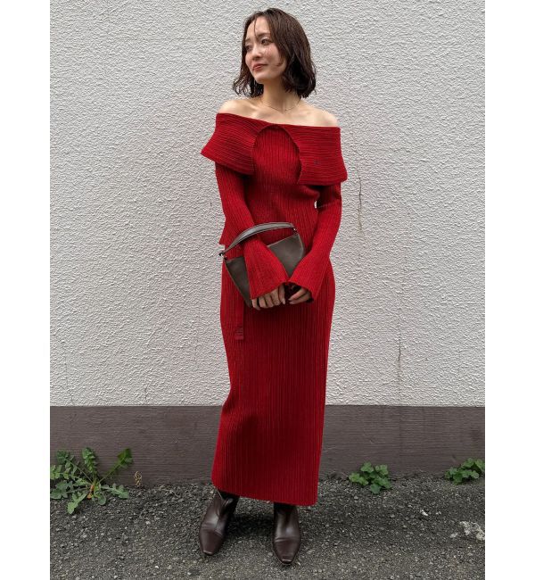 LAGUNAMOON「【POLO BCSコラボ】Iラインニットスカート」|スカート|