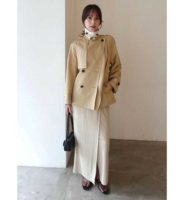 LAGUNAMOON「ミディアムトレンチコート」|トレンチコート|
