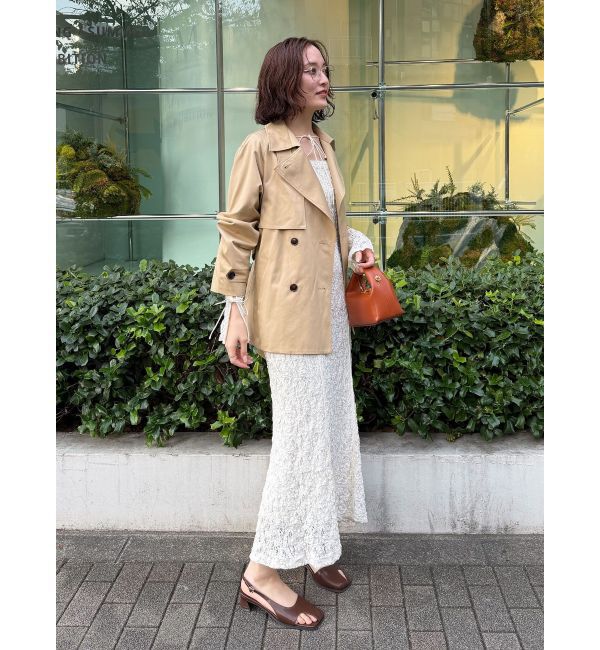 LAGUNAMOON「ミディアムトレンチコート」|トレンチコート|