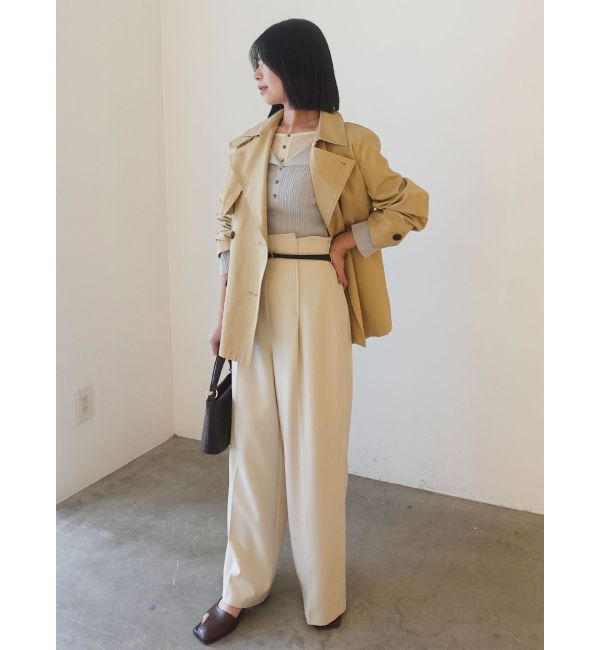 LAGUNAMOON「ミディアムトレンチコート」|トレンチコート|