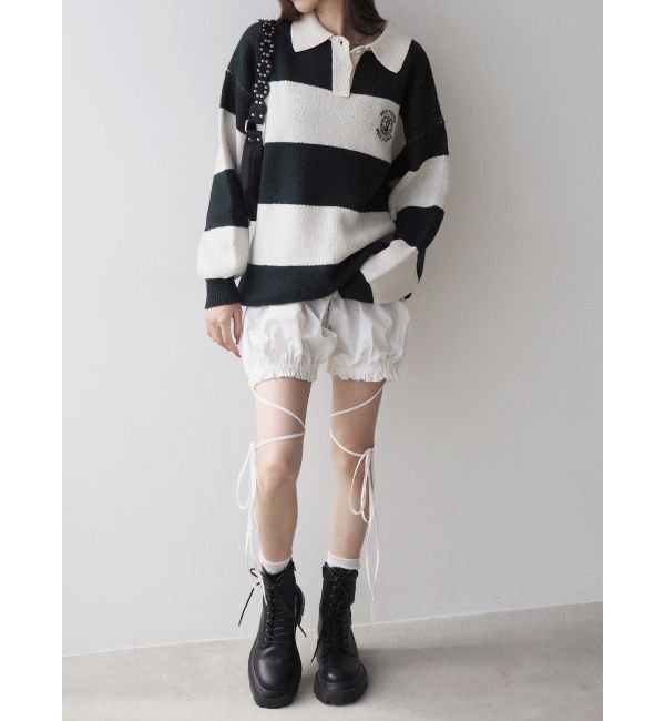 EVRIS「サイドリボンバルーンショートパンツ」|その他|