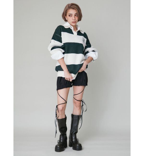 EVRIS「サイドリボンバルーンショートパンツ」|その他|