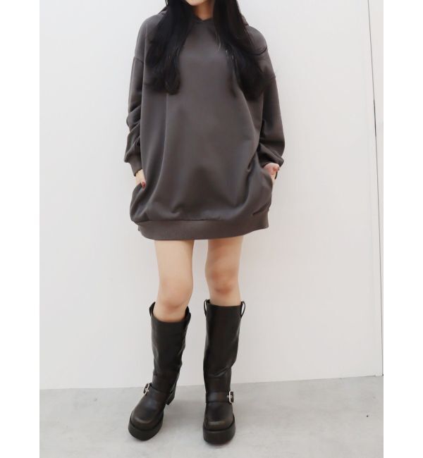 EVRIS「バタフライグラフィックオーバーサイズフーディー」|パーカー|