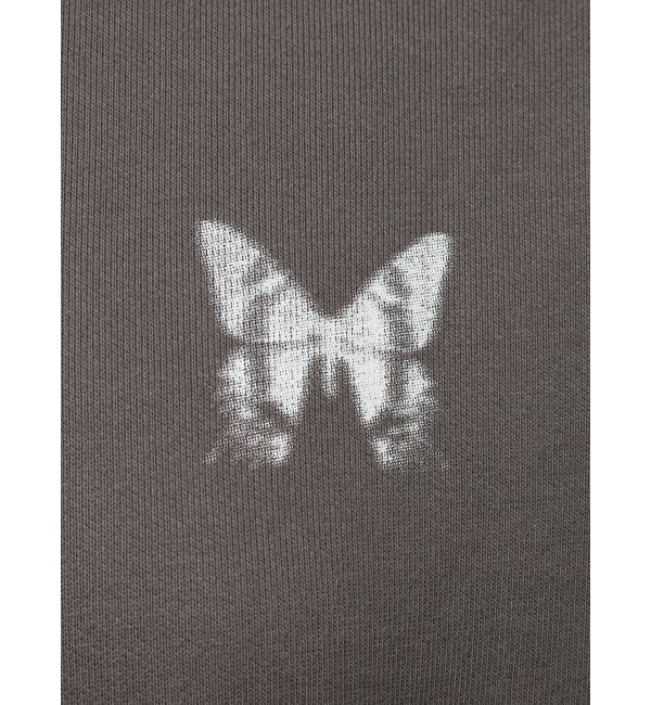 EVRIS「バタフライグラフィックオーバーサイズフーディー」|パーカー|