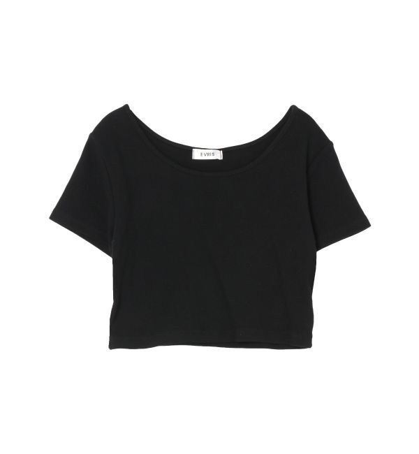 EVRIS「BASICシンプルショートTシャツ」|Tシャツ・カットソー|