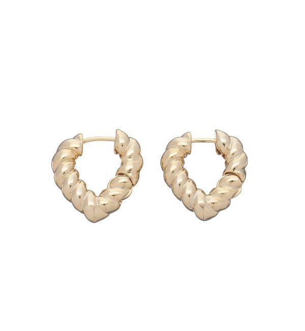EVRIS「WAVE HEART MOTIF ピアス」|ピアス|