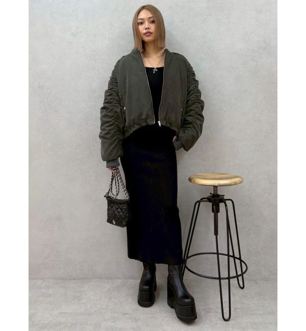 EVRIS「フェイクレザープラットフォームブーツ」|ショートブーツ|