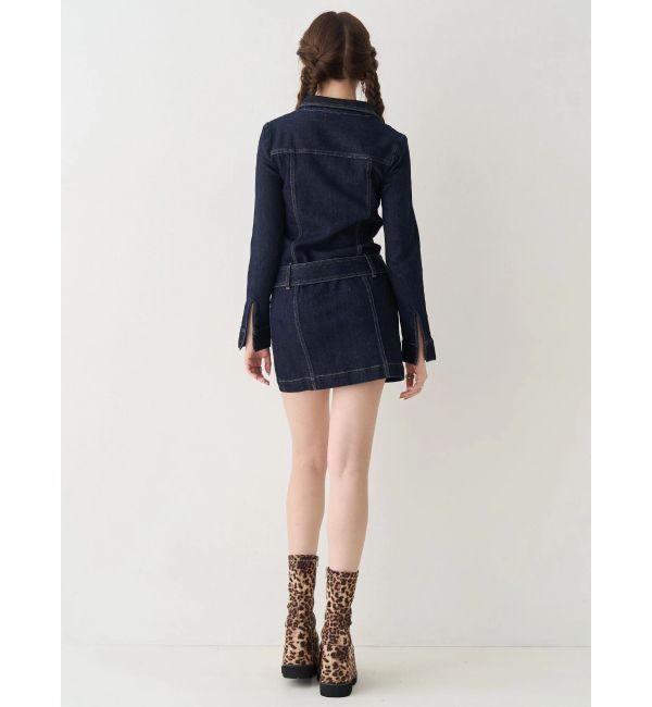 EVRIS「フェイクレザープラットフォームブーツ」|ショートブーツ|