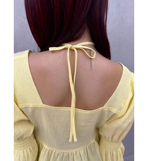 EVRIS「フリルボリュームチュニック」|シャツ・ブラウス|