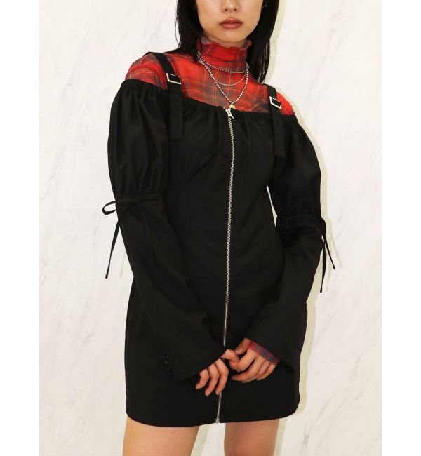 jouetie「オフショルミニジャンスカ」|ワンピース|