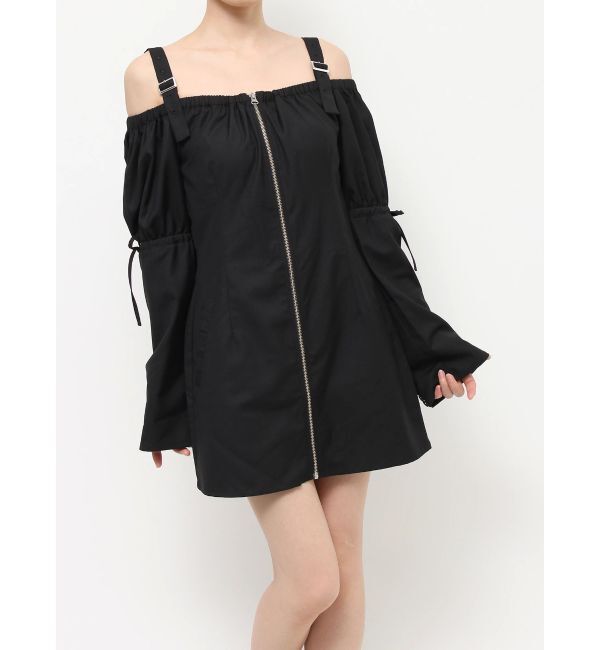 jouetie「オフショルミニジャンスカ」|ワンピース|
