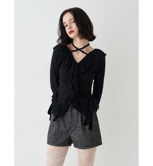 jouetie「ラッフルフリルトップス」|Tシャツ・カットソー|