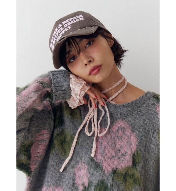 jouetie「スタッズロゴキャップ」|キャップ・キャスケット|