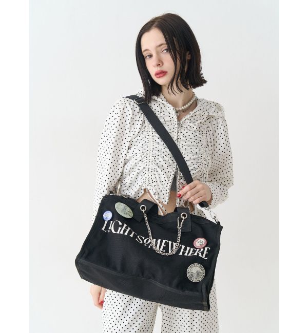 jouetie「BIGキャンバスボストンバッグ」|ボストンバッグ|