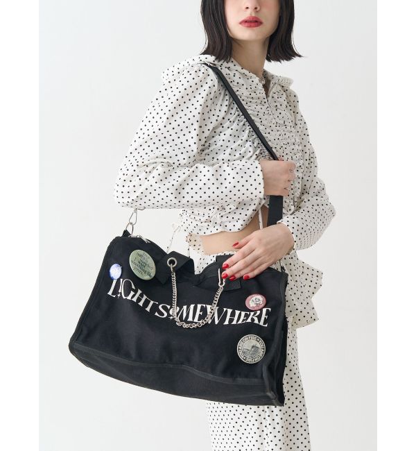 jouetie「BIGキャンバスボストンバッグ」|ボストンバッグ|