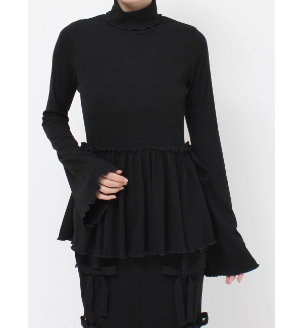 merry jenny「ギャザーペプラムカットtops」|Tシャツ・カットソー|