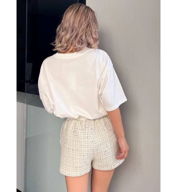 GYDA「サイドラインツイードショートパンツ」|その他|