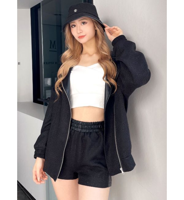 GYDA「サイドラインツイードショートパンツ」|その他|