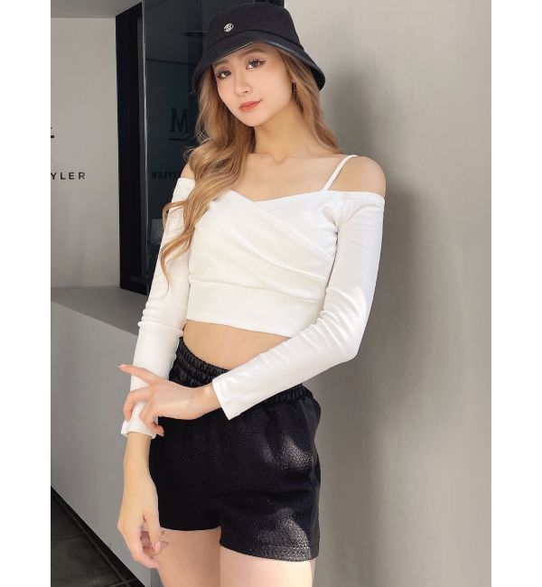 GYDA「サイドラインツイードショートパンツ」|その他|