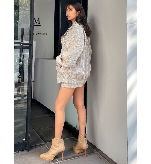 GYDA「サイドラインツイードショートパンツ」|その他|