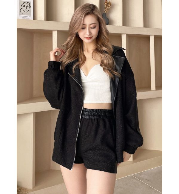 GYDA「サイドラインツイードショートパンツ」|その他|