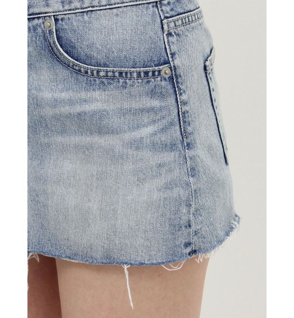 GYDA「レイヤードデザインスカートライクデニムショートパンツ」|その他|