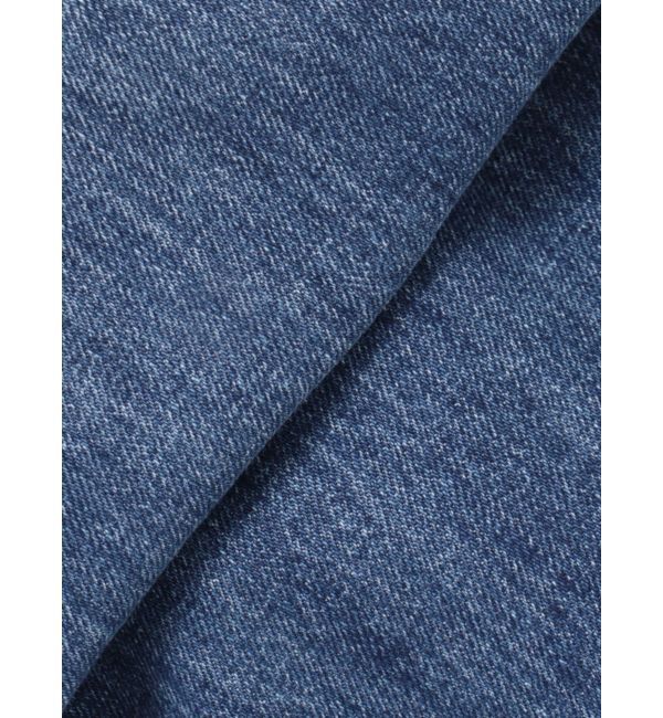 GYDA「ハイウエストダメージレースPatchストレートワイドデニムパンツ」|デニム|