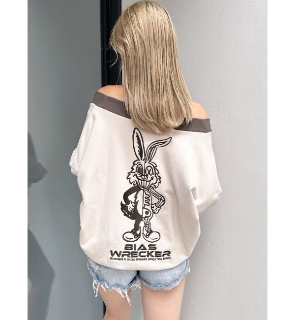 GYDA「ジャストウエストダメージデニムショートパンツ」|デニム|