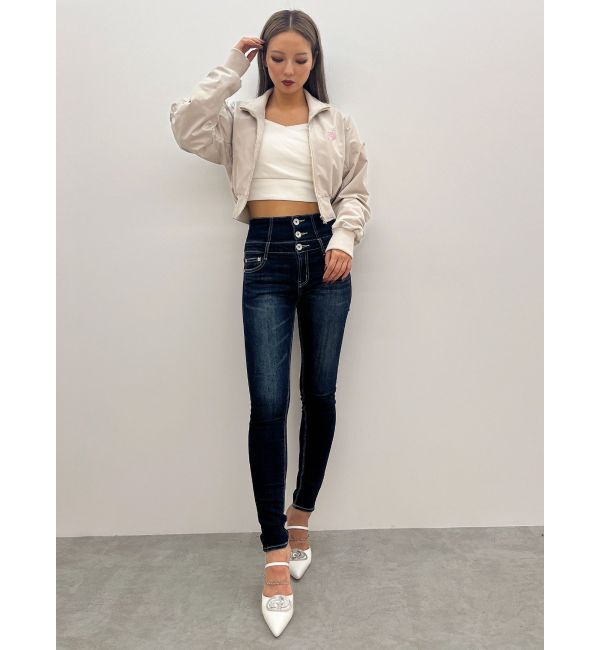 GYDA「GDハイネックショートブルゾン」|ブルゾン・スタジャン|