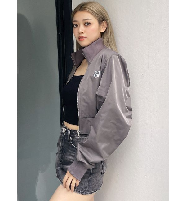 GYDA「GDハイネックショートブルゾン」|ブルゾン・スタジャン|