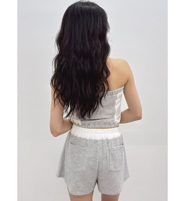 GYDA「2WAYレースアップベアトップス【SETUP着用可】」|チューブトップ|