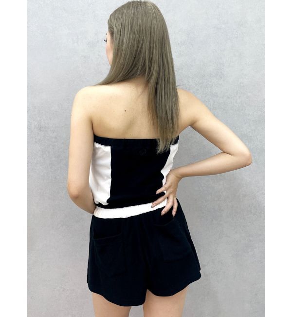 GYDA「2WAYレースアップベアトップス【SETUP着用可】」|チューブトップ|