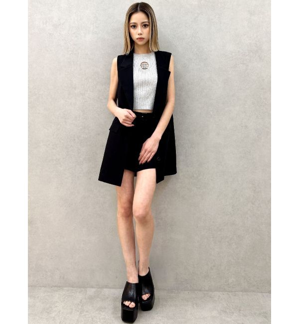 GYDA「ノースリーブジャケット【SETUP着用可】」|ベスト・ジレ|