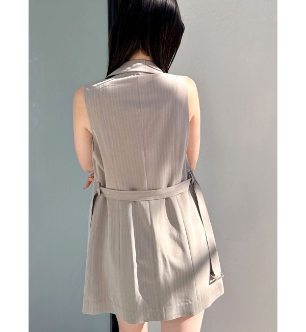 GYDA「ノースリーブジャケット【SETUP着用可】」|ベスト・ジレ|