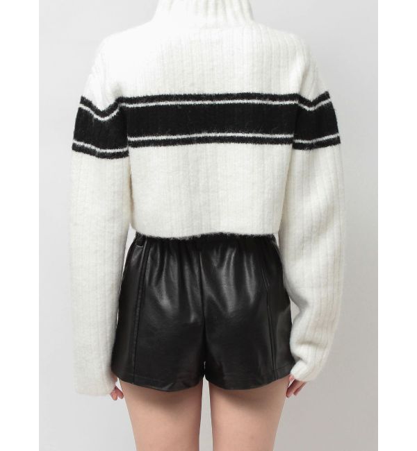 GYDA「SymmetryGYDAリブニットトップス」|ニット・セーター|