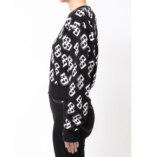 GYDA「GG pattern bijouスウェットトップス」|スウェット・ジャージ|