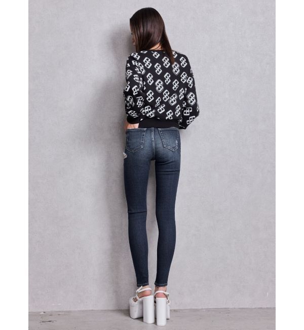 GYDA「GG pattern bijouスウェットトップス」|スウェット・ジャージ|