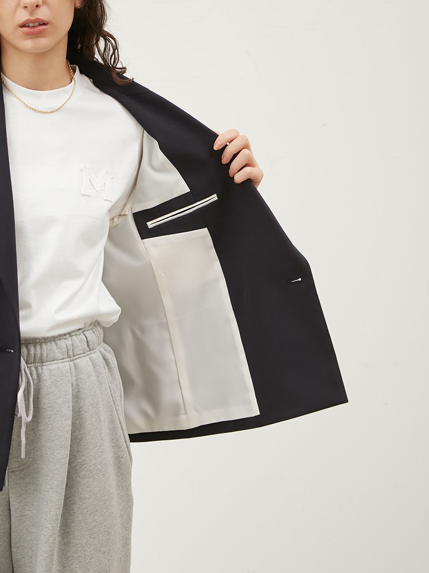 Mila Owen「金釦ダブルブレストブレザー」|テーラードジャケット|