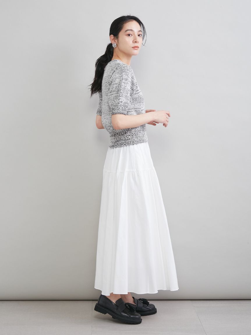 Mila Owen「ウエストボリュームフレアスカート」|スカート|