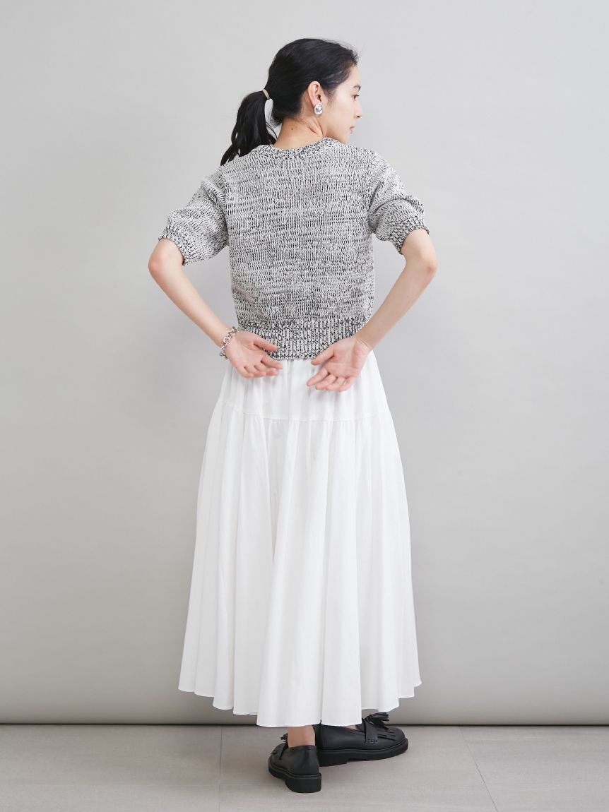 Mila Owen「ウエストボリュームフレアスカート」|スカート|