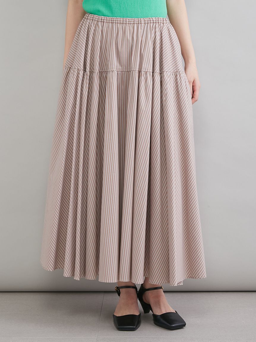 Mila Owen「ウエストボリュームフレアスカート」|スカート|