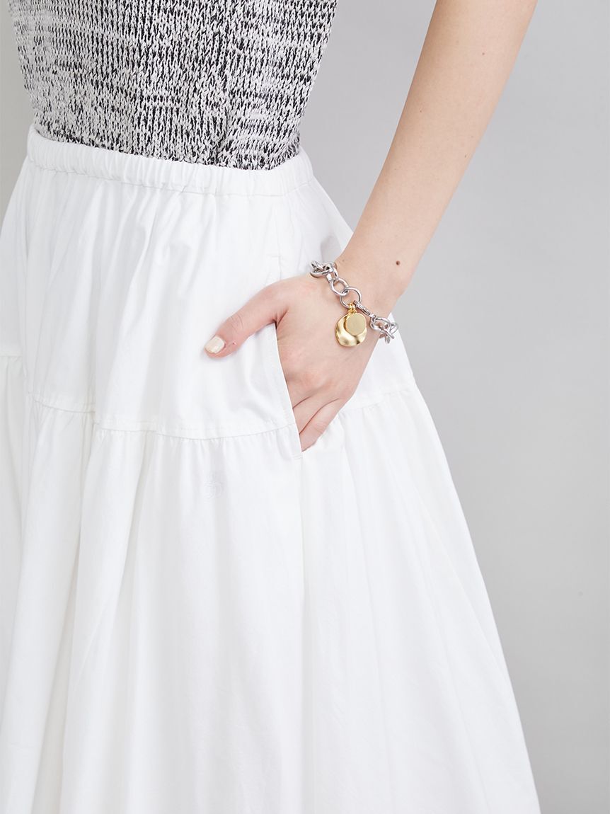 Mila Owen「ウエストボリュームフレアスカート」|スカート|