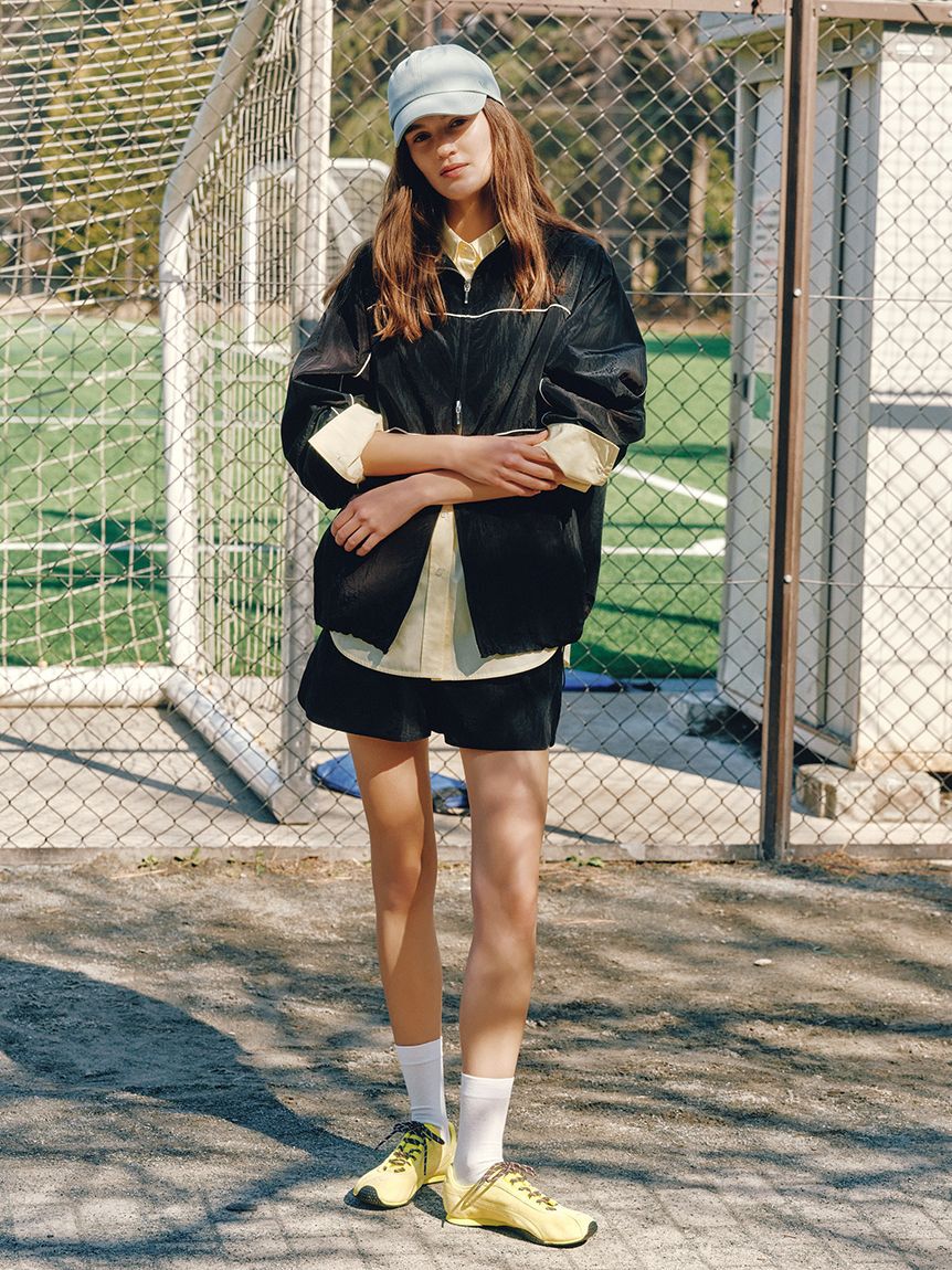 Mila Owen「ポイントロゴ刺繍キャップ」|キャップ・キャスケット|