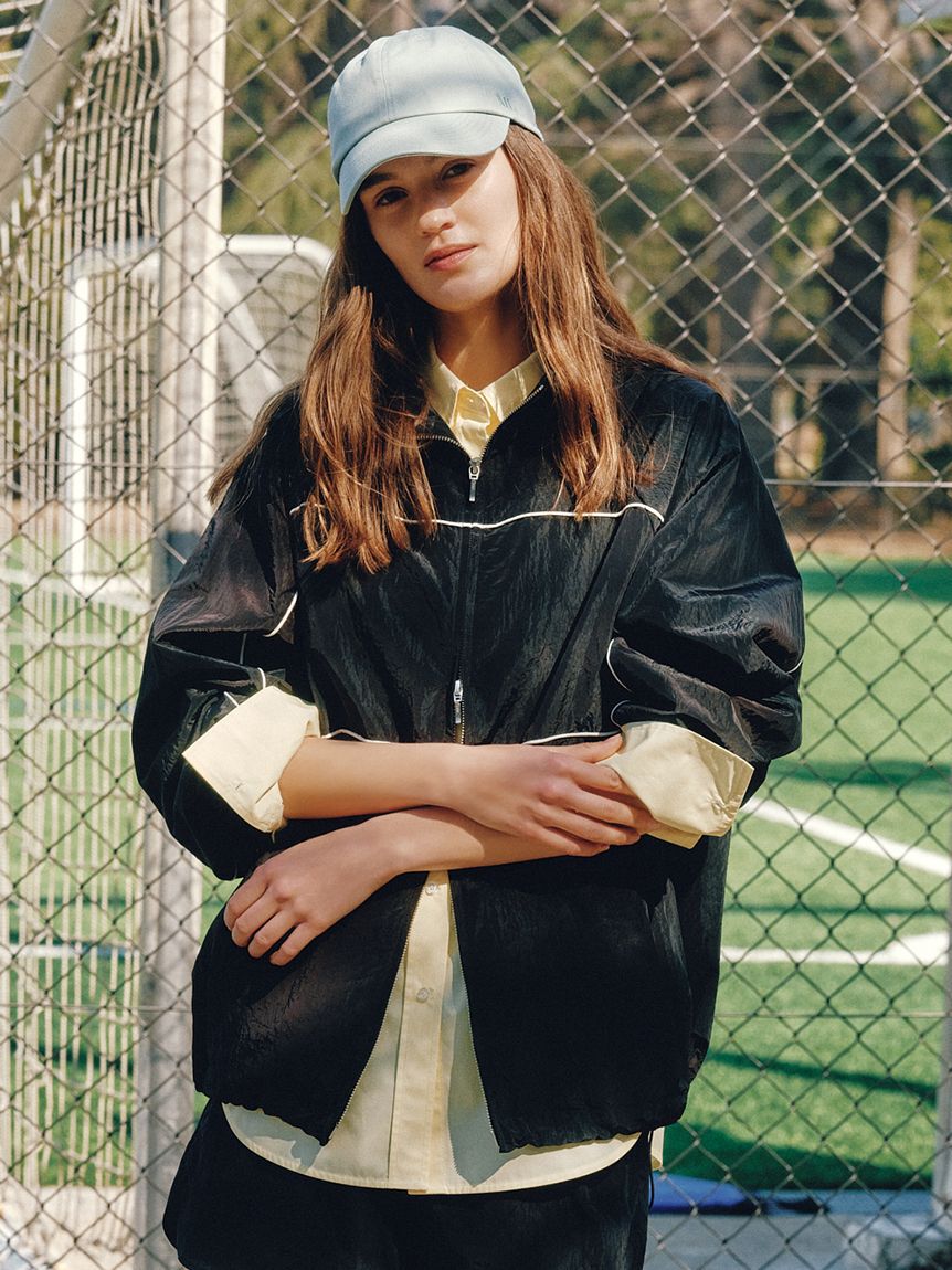 Mila Owen「ポイントロゴ刺繍キャップ」|キャップ・キャスケット|