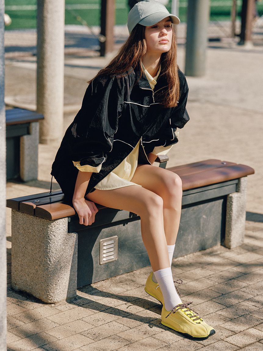 Mila Owen「ポイントロゴ刺繍キャップ」|キャップ・キャスケット|