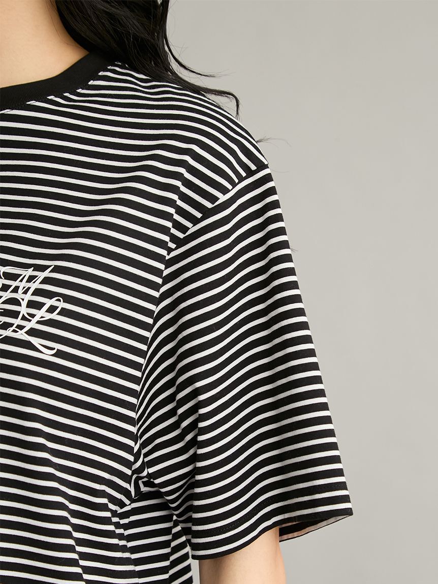 Mila Owen「ハイラインモノグラムＴシャツ」|Tシャツ・カットソー|