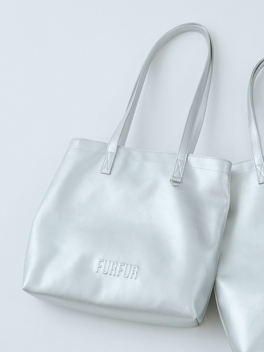FURFUR「【新色追加】エンボスロゴトートバッグＭ」|トートバッグ|